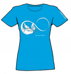 T-shirt Fée femme bleu